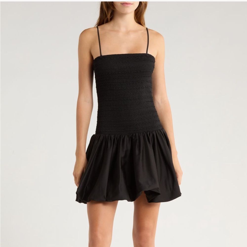NWT Alice + Olivia Womens  Arden Drop-Waist Bubble Dress $395